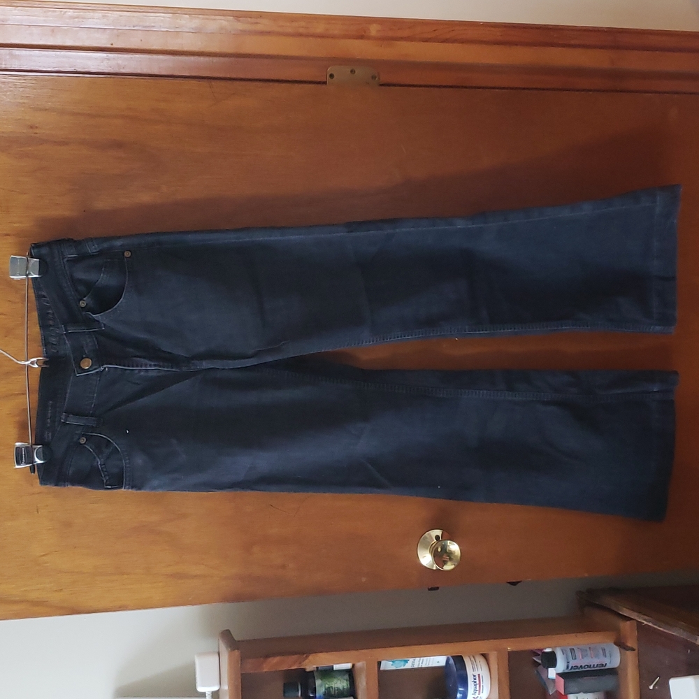 COH Wide flare dark wash jean, size 27